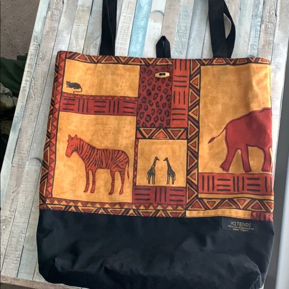African tote bag